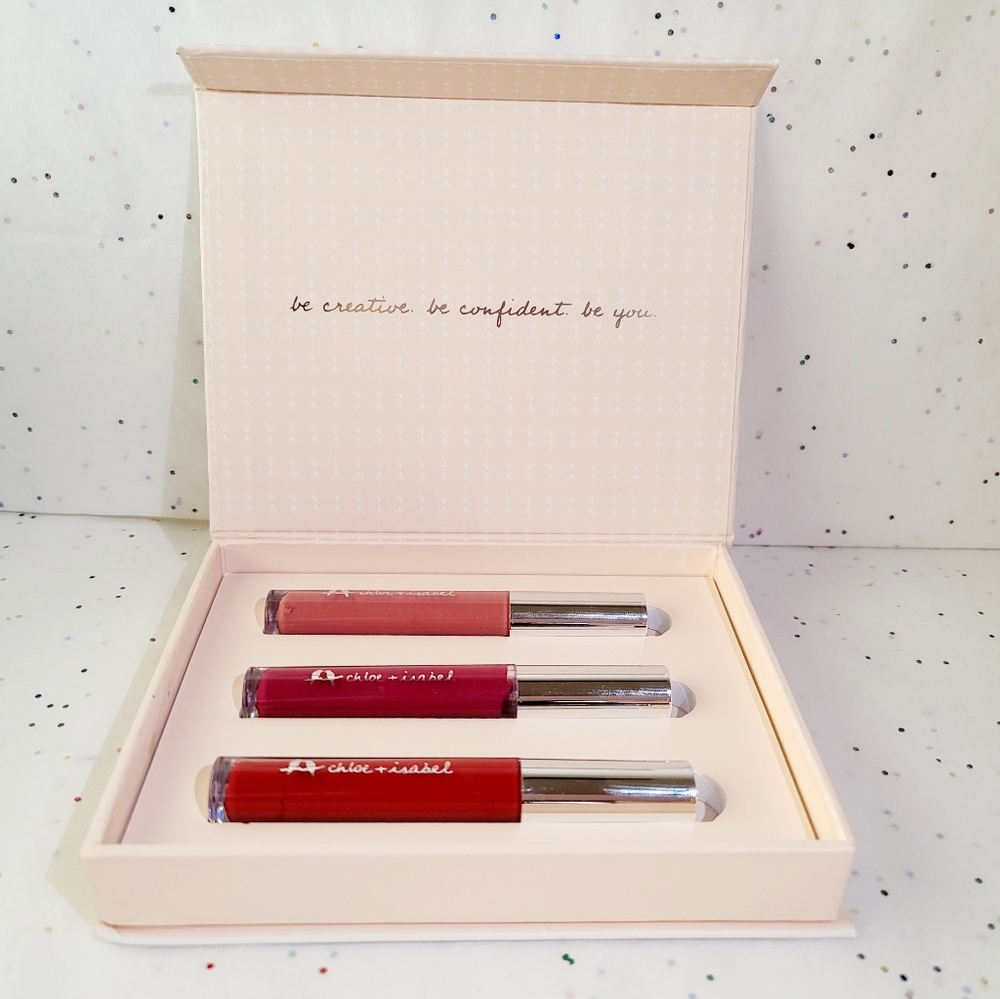 CHLOE + ISABEL LIQUID LIPSTICK TRIO INFUSED